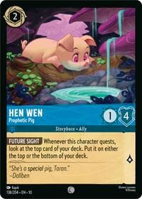 Whispers in the Well Hen Wen - Prophetic Pig #138/204