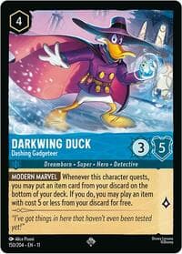 Winterspell Darkwing Duck - Dashing Gadgeteer #150/204