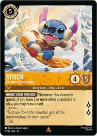 Winterspell Stitch - Carefree Snowboarder #7/204