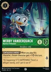 Whispers in the Well Webby Vanderquack - Mystery Enthusiast #73/204