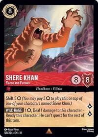 Whispers in the Well Shere Khan - Fierce and Furious #128/204