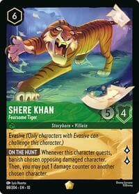 Whispers in the Well Shere Khan - Fearsome Tiger #88/204