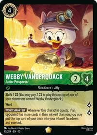 Whispers in the Well Webby Vanderquack - Junior Prospector #93/204