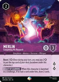Whispers in the Well Merlin - Completing His Research (Epic) #209/204