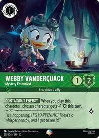 Whispers in the Well Webby Vanderquack - Mystery Enthusiast (Epic) #211/204