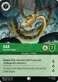 Whispers in the Well Kaa - Secretive Snake (Epic) #212/204