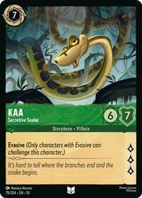 Whispers in the Well Kaa - Secretive Snake #79/204