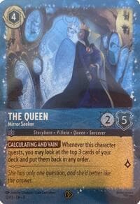 Disney Lorcana Promo Cards The Queen - Mirror Seeker #12