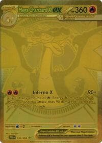 ME02: Phantasmal Flames Mega Charizard X ex - 130/094 #130/094