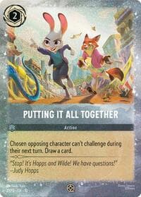 Disney Lorcana Promo Cards Putting It All Together #27