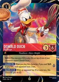 Disney Lorcana Promo Cards Donald Duck - Pie Slinger #2
