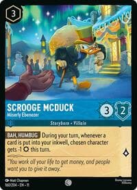 Winterspell Scrooge McDuck - Miserly Ebenezer #160/204