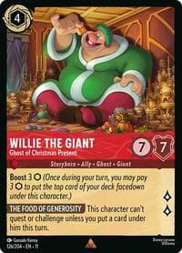 Winterspell Willie the Giant - Ghost of Christmas Present #126/204