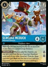 Winterspell Scrooge McDuck - Reformed Ebenezer #152/204