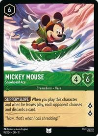 Winterspell Mickey Mouse - Snowboard Ace #91/204