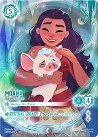 Winterspell Moana - Curious Explorer (Iconic) #242/204