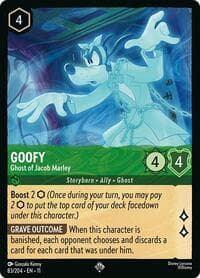 Winterspell Goofy - Ghost of Jacob Marley #83/204