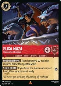 Winterspell Elisa Maza - Transformed Gargoyle #112/204