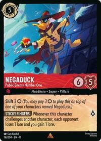 Winterspell Negaduck - Public Enemy Number One #116/204