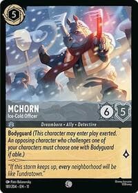 Winterspell McHorn - Ice-Cold Officer #181/204