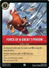 Winterspell Force of a Great Typhoon #128/204