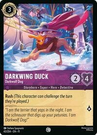 Winterspell Darkwing Duck - Darkwolf Dog #43/204