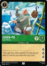 Winterspell Chien-Po - Snow Warrior #74/204