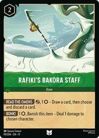 Winterspell Rafiki's Bakora Staff #99/204