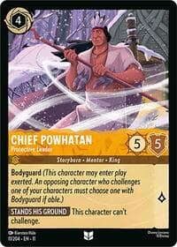 Winterspell Chief Powhatan - Protective Leader #11/204
