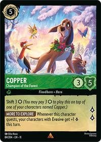 Winterspell Copper - Champion of the Forest #84/204