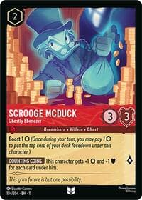 Winterspell Scrooge McDuck - Ghostly Ebenezer #104/204