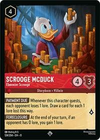 Winterspell Scrooge McDuck - Ebenezer Scrooge #124/204