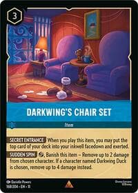 Winterspell Darkwing's Chair Set #168/204