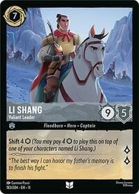 Winterspell Li Shang - Valiant Leader #183/204