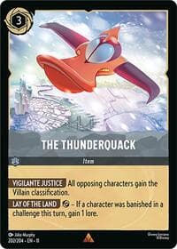 Winterspell The Thunderquack #202/204