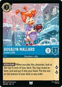 Winterspell Gosalyn Mallard - Curious Child #149/204