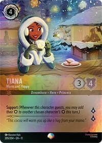 Winterspell Tiana - Warm and Happy (Epic) #205/204