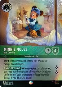 Winterspell Minnie Mouse - Mrs. Cratchit (Epic) #213/204