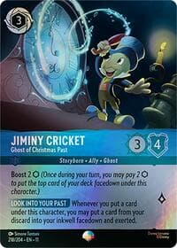 Winterspell Jiminy Cricket - Ghost of Christmas Past (Epic) #218/204