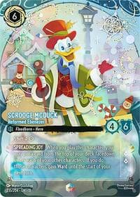 Winterspell Scrooge McDuck - Reformed Ebenezer (Enchanted) #235/204