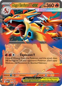 ME: Mega Evolution Promo Mega Charizard Y ex - 030 #030