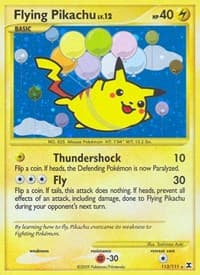 Rising Rivals Flying Pikachu #113/111