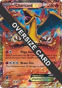 Jumbo Cards Charizard EX - XY17 (XY Black Star Promos) #XY17