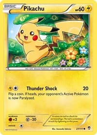 XY - Furious Fists Pikachu #27/111