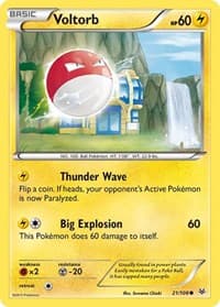 XY - Roaring Skies Voltorb #21/108
