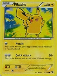 Miscellaneous Cards & Products Pikachu - 42/146 (2014 Movie Promo) #042/146