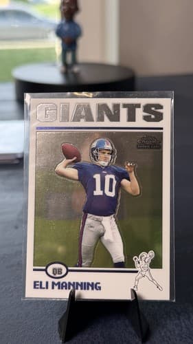 2004 Topps Chrome Eli Manning Rookie Card #205