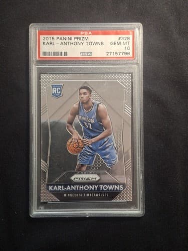 2015 Panini Prizm Karl-Anthony Towns #328