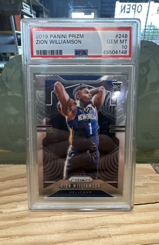 2019 Panini Prizm Zion Williamson #248