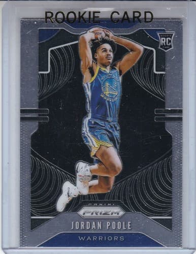 2019-20 Panini Prizm Jordan Poole Rookie Card #272